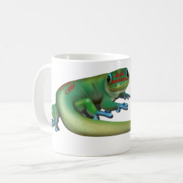 Schattige Day Gecko (de jij die tegen me praat? Te Koffiemok
