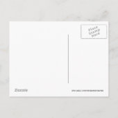 SCHATTIGE De datum opslaan Aangepast Briefkaart (Achterkant)