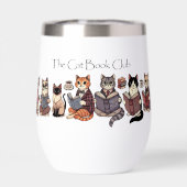 Schattige "De kattenboekenclub" (Achterkant)