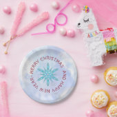 Schattige Diamonds Sneeuwvlok Papieren Bordje (Feest)