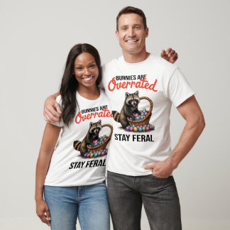 Schattige dier meme konijnen zijn overgewaardeerd. t-shirt