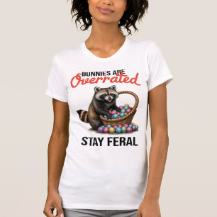 Schattige dier meme konijnen zijn overgewaardeerd. t-shirt