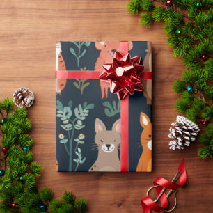 Schattige dieren cadeaupapier
