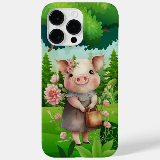 schattige dierenliefhebbers Case-Mate iPhone case (Achterkant)