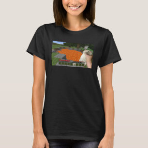 Schattige dikke rat wordt gegrepen meme t-shirt