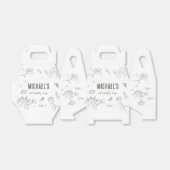 Schattige Dino Dig Verjaardag Bedankdoosjes (Uitgevouwen)