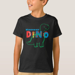 Schattige Dinosaurier Aanpassen voor Kinderen T-shirt