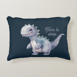 Schattige dinosaurus accent kussen