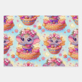 Schattige Diwali Inpakpapier Vel (Voorkant 3)