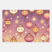 Schattige Diwali Inpakpapier Vel (Voorkant)