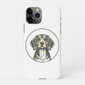 "Schattige Dog Design iPhone 11 Pro Max Hoesje iPhone Hoesje (Achterkant)
