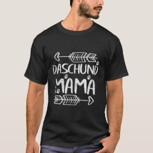 Schattige Dog Doxie Mom Weiner Eigenaar Gifts Dasc T-shirt