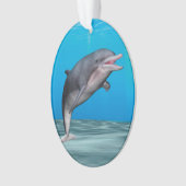 Schattige dolfijn ornament (voorkant)