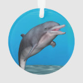 Schattige dolfijn ornament (achterkant)