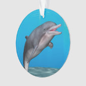Schattige dolfijn ornament (voorkant)
