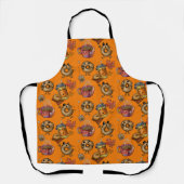 Schattige donuts en Tea All-Over Print Schort (Voorkant)