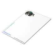 Schattige - Drie banded ARMADILLO - Notitieblok (Schuin)