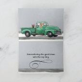 Schattige Duitse Herder Vaderdag Kaart (Binnen)