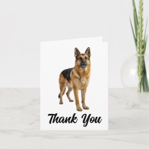 Schattige Duitse Herdershond Puppy Hond Liefhebber Kaart
