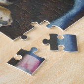 schattige duitse herderslachterij legpuzzel (Zijkant)