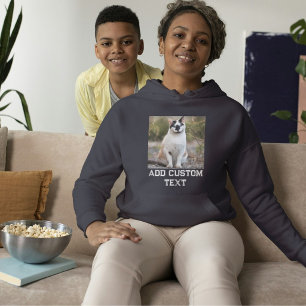 Schattige Duitse zwerfkat Donkergrijze aangepaste  Hoodie