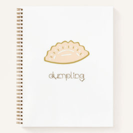 Schattige Dumpling Notitieboek
