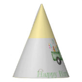 Schattige Dusky Green Any Age Verjaardagsfeestje Feesthoedjes