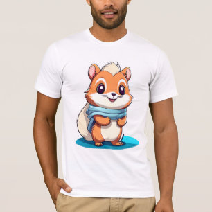 Schattige eekhoorn t-shirt