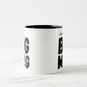 Schattige Een Enorme Mok Aangepaste Naam Novelty J (Center)