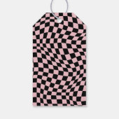 Schattige een gelukkig babe meisje 1e verjaardag d cadeaulabel (Achterkant)