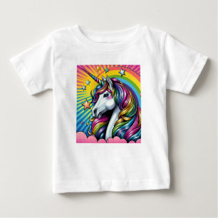 Schattige eenhoorn baby T-shirt!