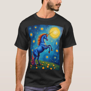 Schattige Eenhoorn Sterrennacht (1) T-shirt