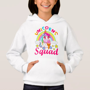 Schattige Eenhoorns Squad Regenboog Ijsje Meisjes