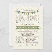 Schattige, eenvoudig, groen, geel, Blauwgroen Vrij Kaart (Voorkant)