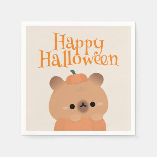 Schattige eenvoudig leuk Halloween feest Servet