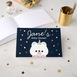 Schattige eenvoudig leuk verjaardagsfeestje gastenboek