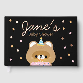 Schattige eenvoudig leuk verjaardagsfeestje gastenboek