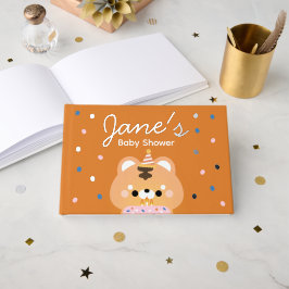 Schattige eenvoudig leuk verjaardagsfeestje gastenboek