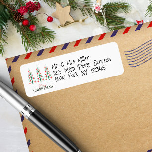 Schattige Eenvoudige Kerstboom van Vliegtuigen,Min Etiket
