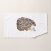 Schattige egel bad handdoek (Handdoek)