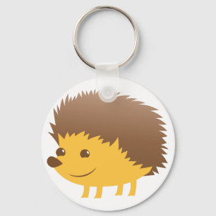 schattige egel sleutelhanger