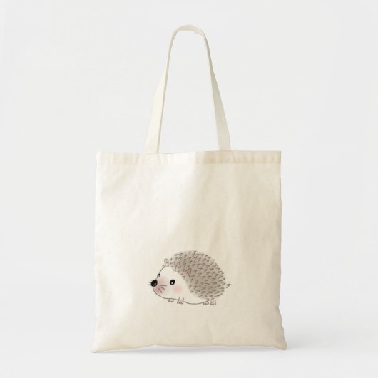 schattige egel tote bag (Voorkant)