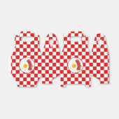 schattige eierbacon Breakfast party of table Bedankdoosjes (Uitgevouwen)