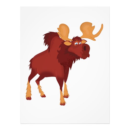 Schattige Eland Foto Afdruk (Voorkant)