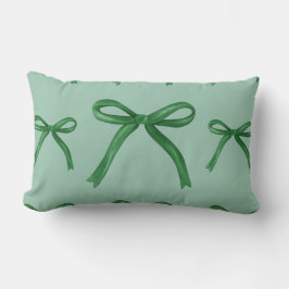 Schattige elegant groen boogpatroon kussen