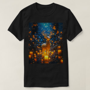 Schattige Elegant Magisch Rendier T-shirt