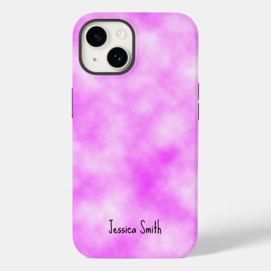 Schattige, elegant roze Case-Mate iPhone case (Achterkant)