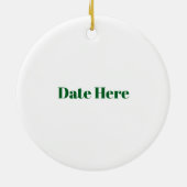 Schattige Elf  Ornament (Achterkant)