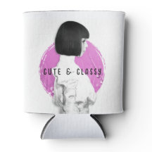 Schattige en Classy Meisje Roze en Zwart