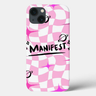 Schattige en esthetisch manifest iPhone-hoes iPhone 13 Hoesje